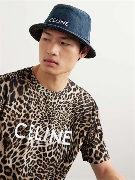 celine hat man|Celine denim jacket men.